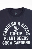 GARDENS & SEEDS Co-Op Statement T-Shirt