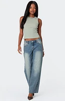 Edikted Standard Ribbed Tank Top