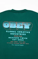 Obey Measure Twice T-Shirt