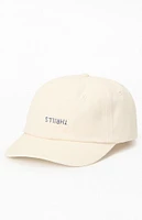 Thrills Off White Minimal 6 Panel Dad Hat