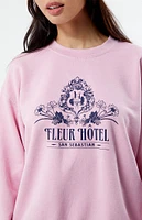 PS / LA Fleur Hotel Crew Neck Sweatshirt