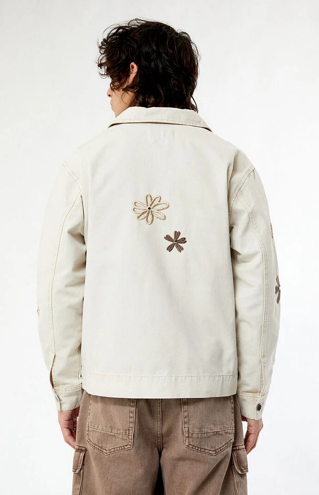 Floral Applique Jacket