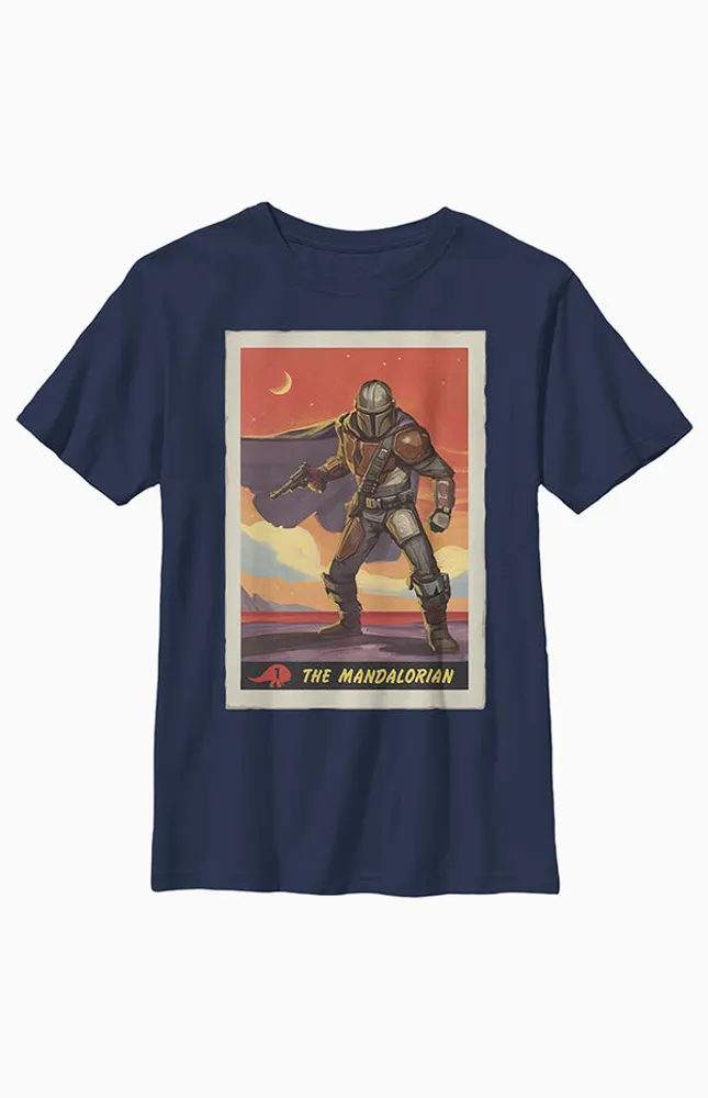 Kids Mandalorian Poster T-Shirt