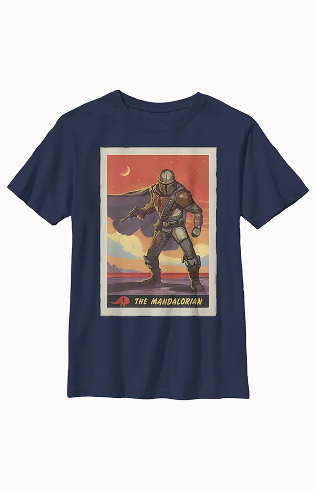 Kids Mandalorian Poster T-Shirt