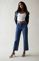 PacSun Eco Indigo Rhinestone '90s Straight Leg Jeans