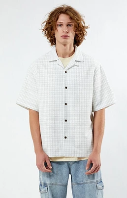 PacSun Textured Oversized Camp Shirt