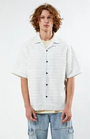 PacSun Textured Oversized Camp Shirt