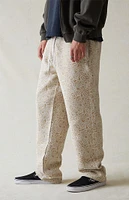 PacSun Canvas Printed Paisley Slim Trousers