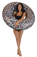 PoolCandy Inflatable Leopard Print Jumbo Pool Tube