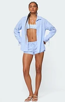 Edikted Lira Gingham Shorts