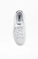 Puma Women's White & Grey Mayze Stacked Sneakers