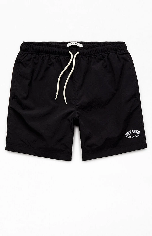 PacSun 2 Pack Solid 6.5" Swim Trunks