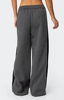 Edikted Contrast Panel Sweatpants