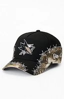 New Era San Jose Sharks Camo Barbwire 9FORTY Snapback Hat