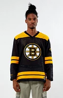 Mitchell & Ness Boston Bruins Mesh V-Neck Jersey