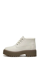 Timberland Women's Natural Stone Street Mid Lace-Up Boots