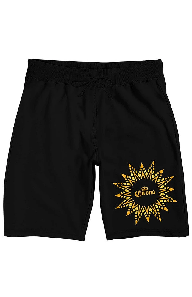 Corona Sun Frame Logo Sweat Shorts