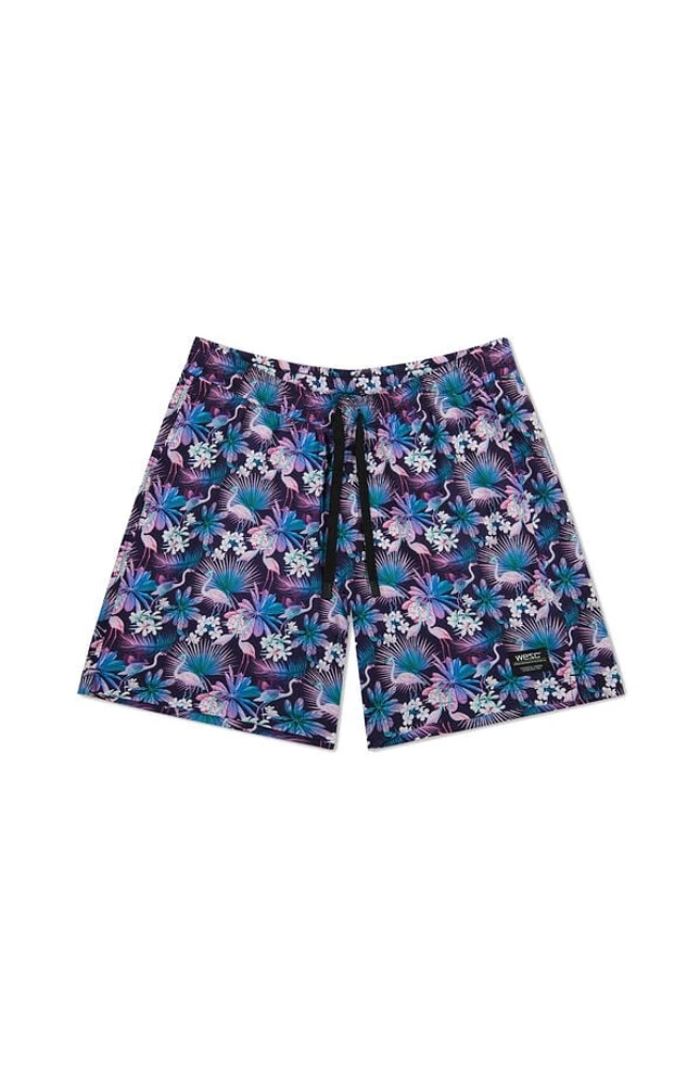 WeSC America Inc Neon Flower Flamingo AOP Austin Shorts