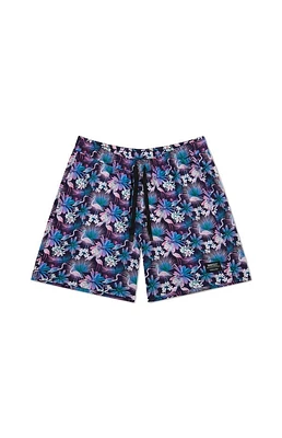 WeSC America Inc Neon Flower Flamingo AOP Austin Shorts