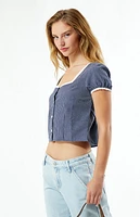 Rhythm Sadie Short Sleeve Top