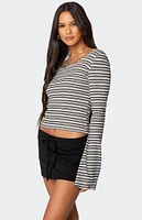 Edikted Lilia Striped Top