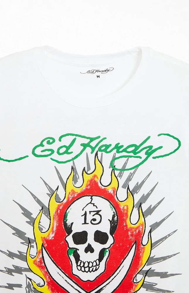 Ed Hardy 13 Skull T-Shirt