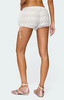 Edikted Mina Eyelet Bloomer Short