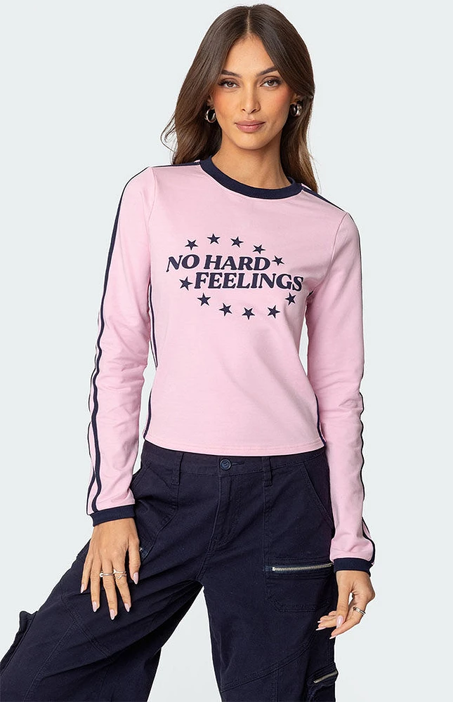 Edikted No Hard Feelings Long Sleeve T-Shirt