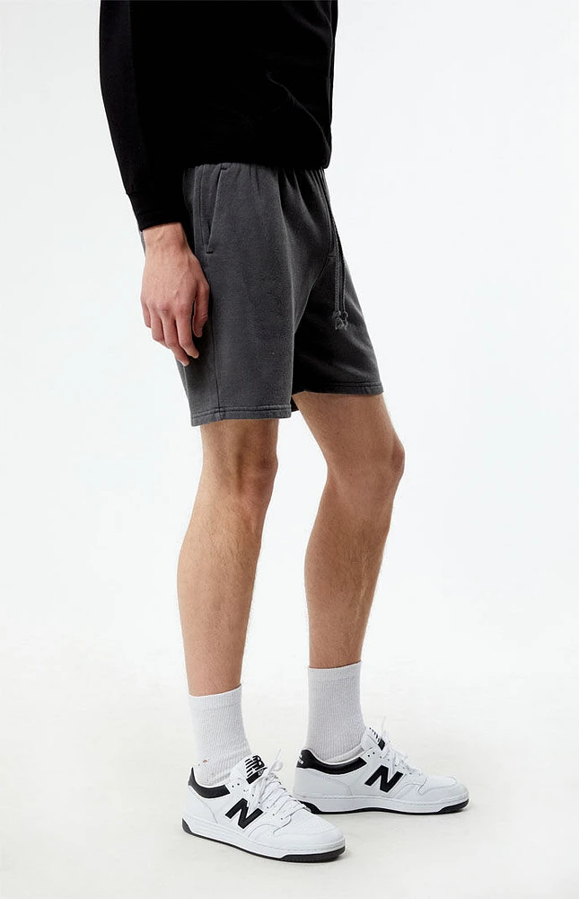 PacSun Charcoal Fleece Volley Shorts