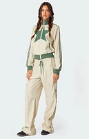 Edikted Superstar Nylon Track Pants