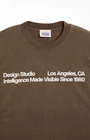 PacSun Brown Design Studio T-Shirt