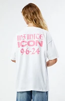 Paris Hilton Pillars Oversized T-Shirt