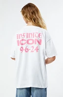 Paris Hilton Pillars Oversized T-Shirt