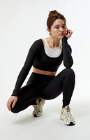 PAC WHISPER Active Logan Layered Long Sleeve Top