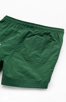 Pacsun Palms Applique 4.5" Swim Trunks