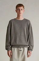 Fear of God Essentials Homestead Heather Merino Wool Crew Neck Sweater