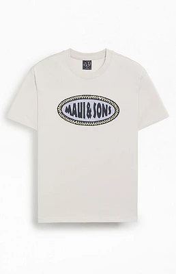 Maui & Sons Madras Patch T-Shirt