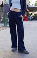 John Galt Navy Side Stripe Anastasia Sweatpants