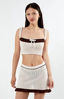 Daisy Street Crochet Crop Top