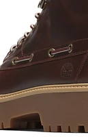 Timberland Women's Burgundy Stone Street Mid Lace-Up Boots