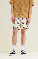 Pacsun Floral Linen Shorts