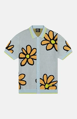 WeSC America Inc Sky Daisy Short Sleeve Polo Cardigan