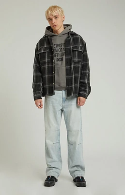 PacSun Light Indigo Dart Baggy Jeans