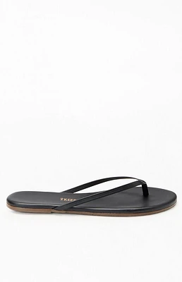 TKEES Women's Black Liners Sandals