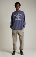 Fear of God Essentials Heather Grey Fleece Sweatpants