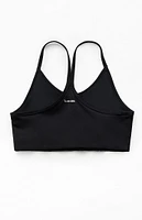 adidas Kids Black Padded Y Back Bra