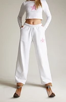 Barbie Ski Club Wide Leg Sweatpants