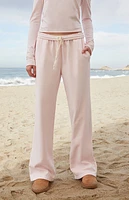 John Galt Pink Anastasia Baggy Sweatpants