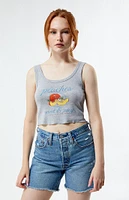 PS / LA Peaches Cropped Tank Top