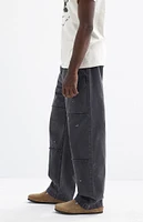 PacSun Baggy Canvas Paint Splatter Pants